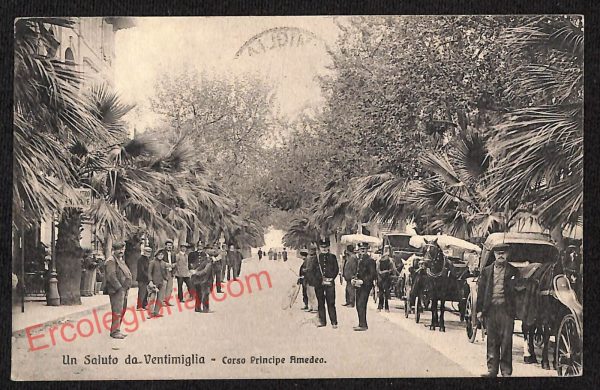 ag5310 - CARTOLINA D'EPOCA - Imperia Provincia - Ventimiglia
