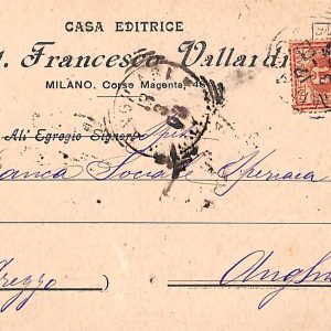 ac3745 - CARTOLINA  D'EPOCA - Milano Città - 1903