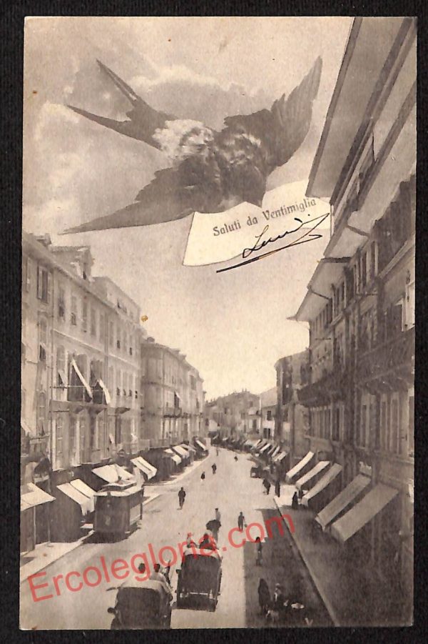 ag5313 - CARTOLINA D'EPOCA - Imperia Provincia - Ventimiglia