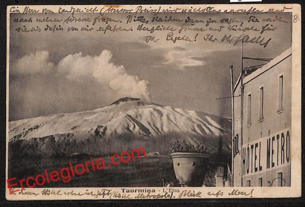 ag8880 - CARTOLINA D'EPOCA - Messina Provincia - Taormina