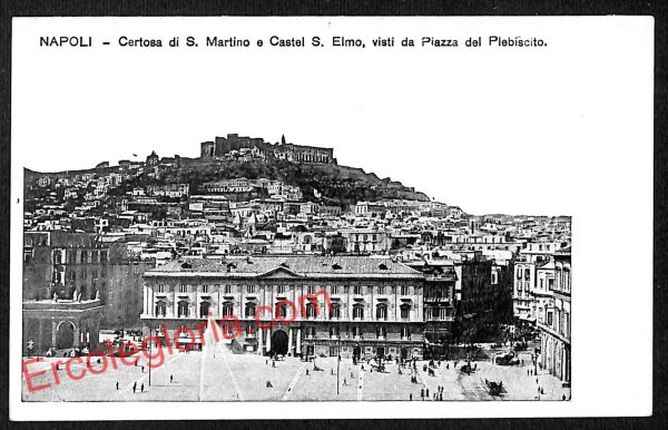 ag9605 - CARTOLINE D'EPOCA - Napoli Città - Certosa di San Martino