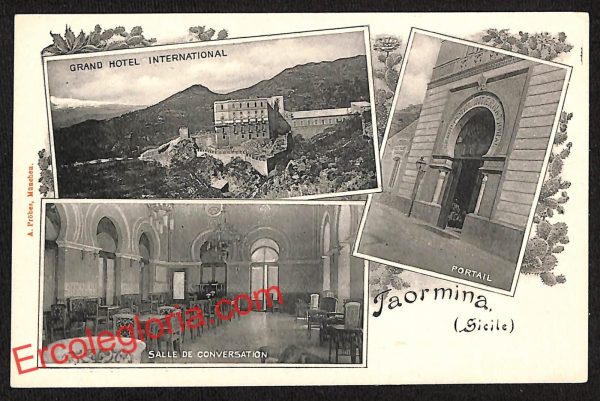 ag8889 - CARTOLINA D'EPOCA - Messina Provincia - Taormina