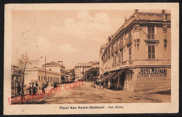 ag5345 - CARTOLINA D'EPOCA - Imperia Provincia - Ventimiglia   1915