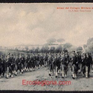 ad7892 - CARTOLINA D'EPOCA - Roma Città - Allievi del Collegio Militare di Roma