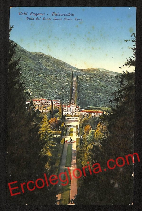 ah4601 - CARTOLINA D'EPOCA - Padova Provincia - Valsanzibio