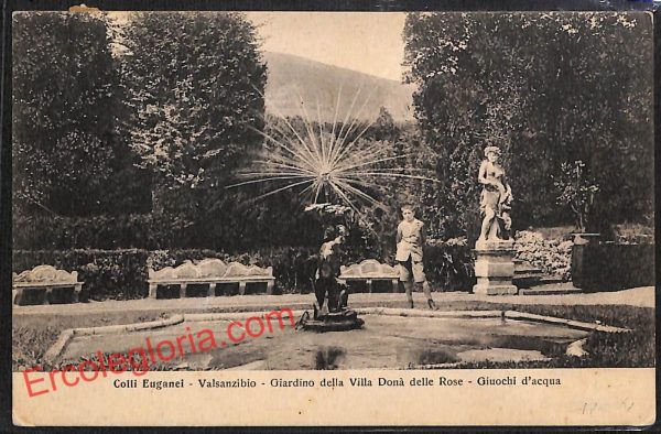 ah4602 - CARTOLINA D'EPOCA - Padova Provincia - Valsanzibio