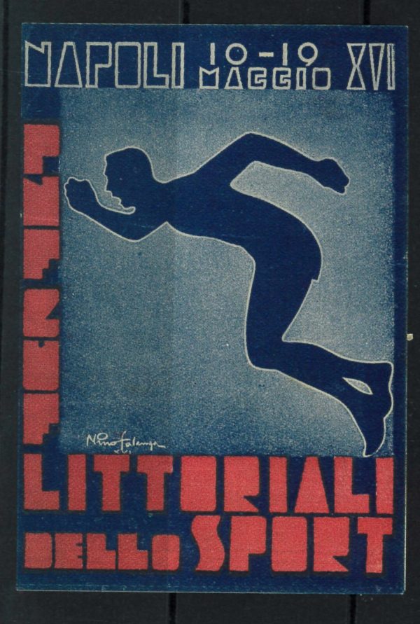 P4401 - ITALIA, DUE CHIUDI LETTERA FORMATO GIGANTE, MANIFESTAZIONI SPORTIVE,