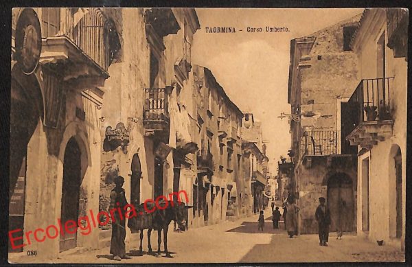 ag8893 - CARTOLINA D'EPOCA - Messina Provincia - Taormina