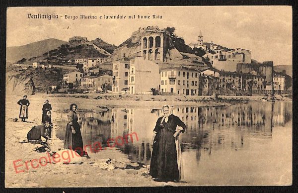 ag5349 - CARTOLINA D'EPOCA - Imperia Provincia - Ventimiglia