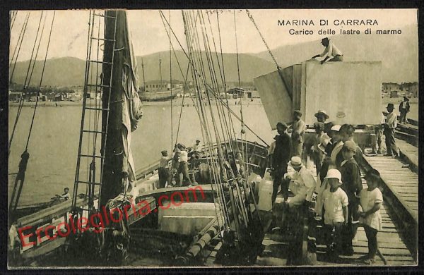 ag7987 - CARTOLINA D'EPOCA - Massa Carrara Provincia - Marina di Carrara