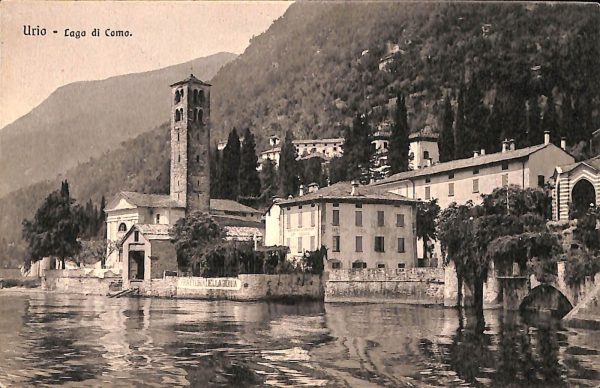 ab6545 - CARTOLINA  D'EPOCA - Como Provincia : URIO 1912