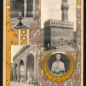 ae7170 - CARTOLINA D'EPOCA - Firenze Città - Palazzo Vecchio
