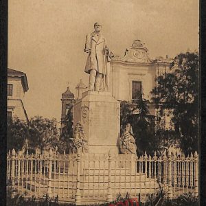 ag0115 - CARTOLINA D'EPOCA - Foggia Città -  Monumento a V. Laura
