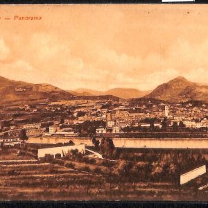 ab5401 -  CARTOLINA  D'EPOCA -  Trento Città : PANORAMA
