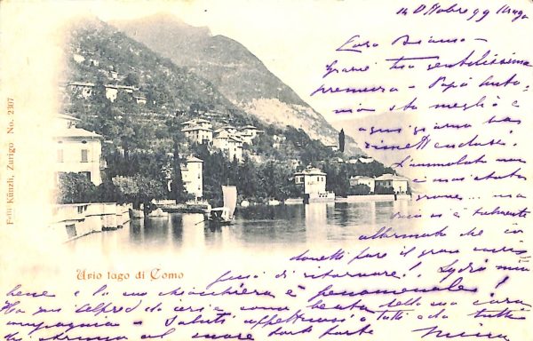 ab6546 - CARTOLINA  D'EPOCA - Como Provincia : URIO 1899