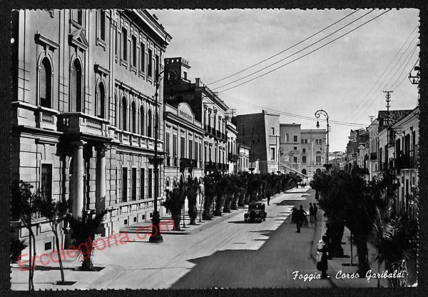 ag0120 - CARTOLINA D'EPOCA - Foggia Città - Corso Garibaldi