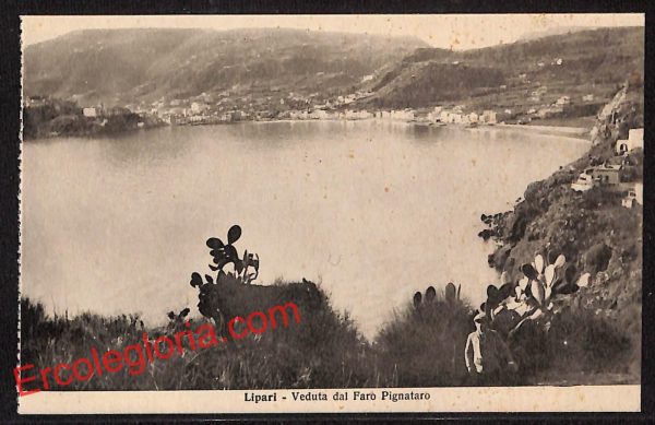 ag8924 - CARTOLINA D'EPOCA - Messina Provincia - Lipari