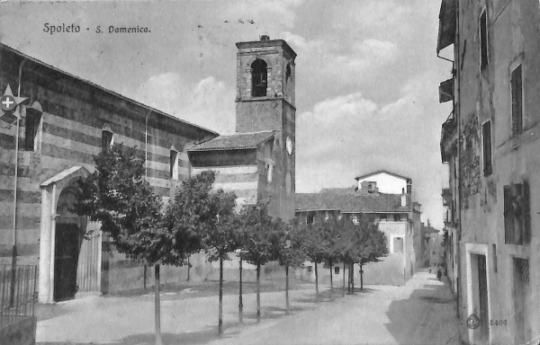 ac3010 - CARTOLINA  D'EPOCA - Perugia Provincia - SPOLETO  1907