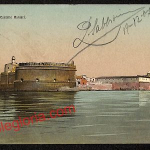 ai6436 - CARTOLINA D' EPOCA - Siragusa Città - Castello Maniaci