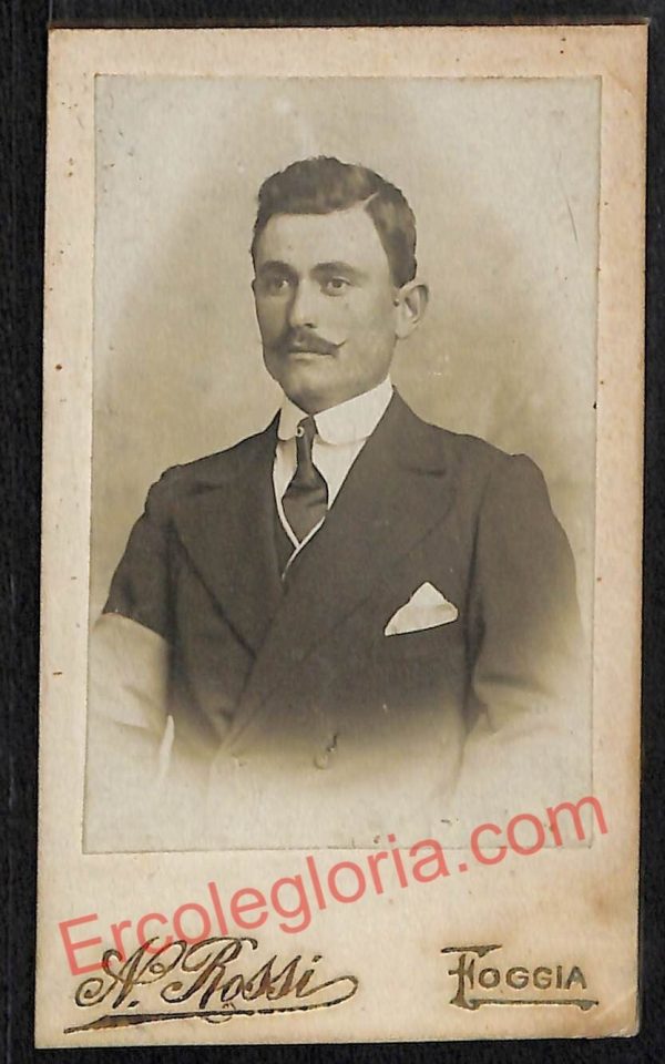 ag0149 - FOTOGRAFIA D'EPOCA - Foggia - Ditta Nicola Rossi