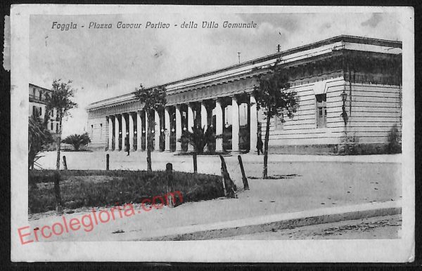 ag0151 - CARTOLINA D'EPOCA - Foggia Città - Piazza Cavour  1911
