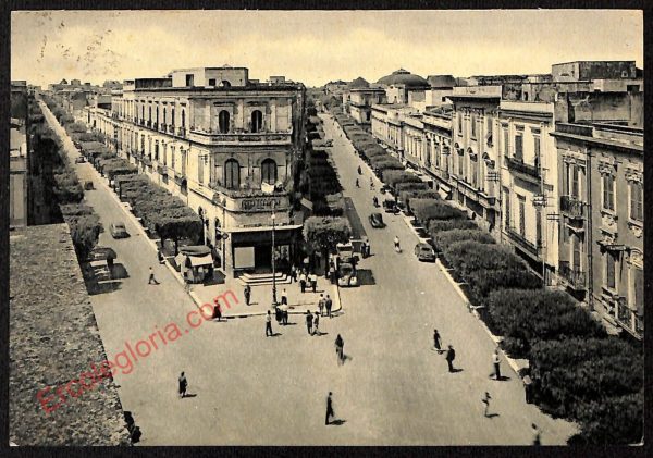 ae4473 - CARTOLINA D'EPOCA - Brindisi Città - Corso Umberto