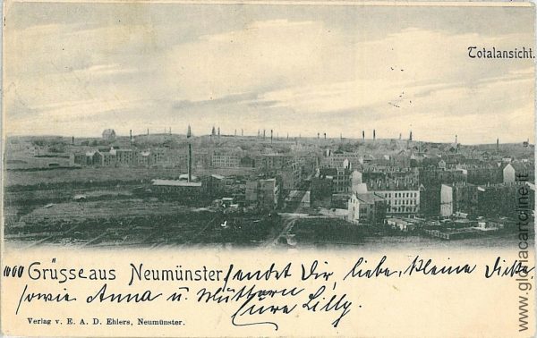 07284 - Ansichtskarten VINTAGE POSTCARD - Deutschland GERMANY - Gruss NEUMUNSTER