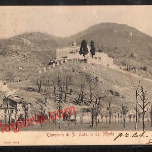 ai0454 - CARTOLINA D'EPOCA - Rieti Città - Convento di S. Antonio del Monte