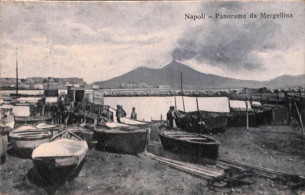 ab7936 -  CARTOLINA  D'EPOCA - Napoli Città  -  1909