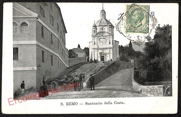 ag4830 - CARTOLINA D'EPOCA - Imperia Provincia - Sanremo