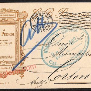 ae6861 - CARTOLINA D'EPOCA - Firenze Città - G. B. Paravia  1924