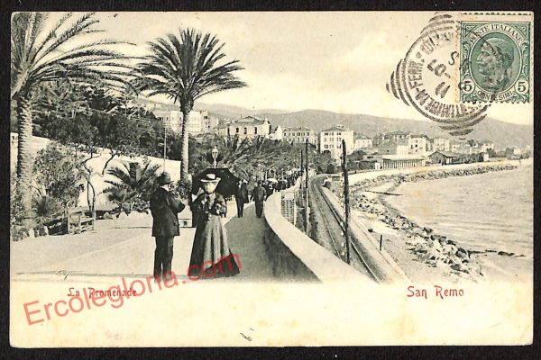 ag4837 - CARTOLINA D'EPOCA - Imperia Provincia - Sanremo