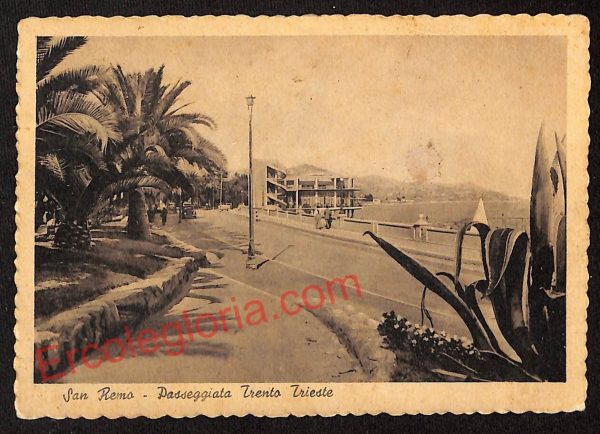 ag4846 - CARTOLINA D'EPOCA - Imperia Provincia - Sanremo