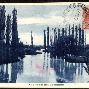 ac2702 - CARTOLINA  D'EPOCA - Perugia Provincia - CLITUMNO  1929