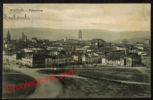 ah7870 - CARTOLINA D'EPOCA - Pistoia Città - Panorama
