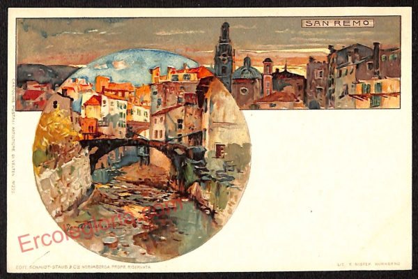 ag4870 - CARTOLINA D'EPOCA - Imperia Provincia - Sanremo