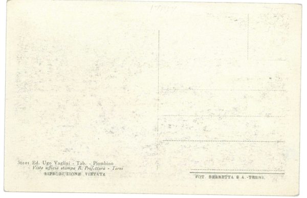 ac8090 - CARTOLINA D'EPOCA - Livorno Provincia - Piombino - immagine 2