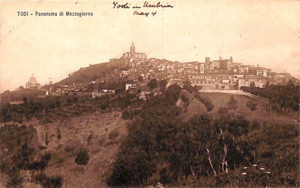 ac3028 - CARTOLINA  D'EPOCA - Perugia Provincia - TODI