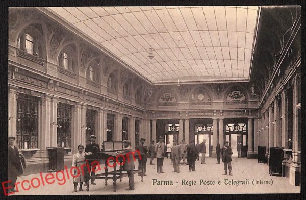 ah5501 - CARTOLINA  D'EPOCA - Parma Città - Regie Poste e Telegrafi