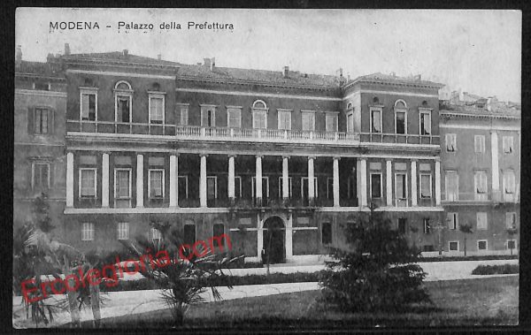 ag9313 - CARTOLINA D'EPOCA - Modena Città - Palazzo della Prefettura