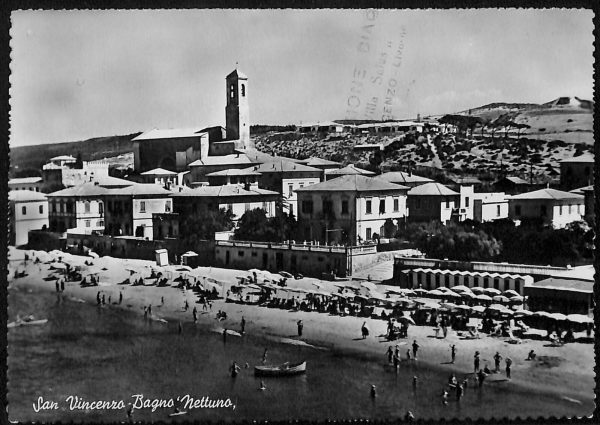ac8288 - CARTOLINA D'EPOCA - Livorno Provincia - San Vincenzo
