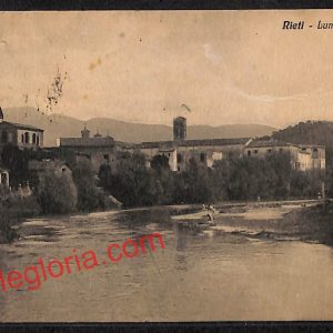 ai0464 - CARTOLINA D'EPOCA - Rieti Città - Lungo Velino