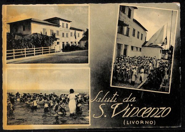 ac8308 - CARTOLINA D'EPOCA - Livorno Provincia - San Vincenzo