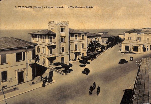 ac8310 - CARTOLINA D'EPOCA - Livorno Provincia - San Vincenzo  1954