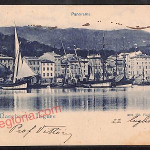 ag1425 - CARTOLINA D'EPOCA - Genova Provincia - Santa Margherita Ligure  1900