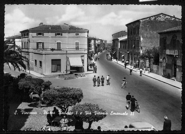ac8311 - CARTOLINA D'EPOCA - Livorno Provincia - San Vincenzo  1953