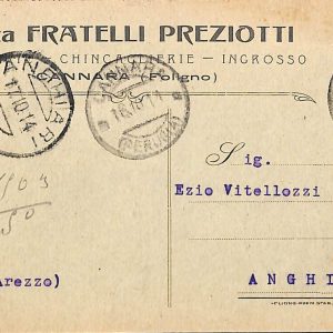 ac2704 - CARTOLINA  D'EPOCA - Perugia Provincia - CANNARA  1914