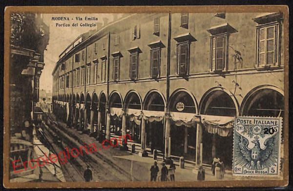 ag9355 - CARTOLINA D'EPOCA - Modena Città - Via Emilia