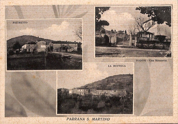 ac8118 - CARTOLINA D'EPOCA - Livorno Provincia - Parrana S. Martino