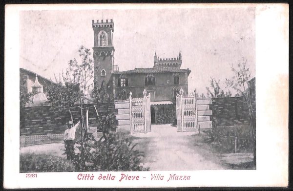 ac3162 - CARTOLINA  D'EPOCA - Perugia Provincia - Cita delle Pieve  1906